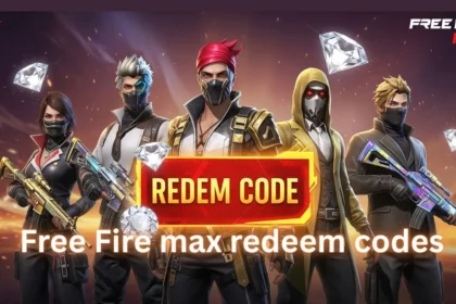 Free Fire max redeem codes